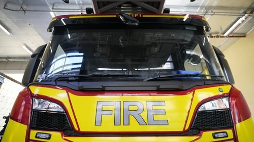 Dublin Fire Brigade responded to a fire in Coolock on Monday