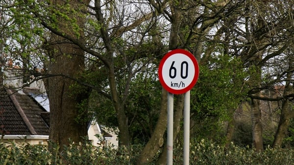 The speed limit on local roads is to be dropped from 80km/h to 60km/h