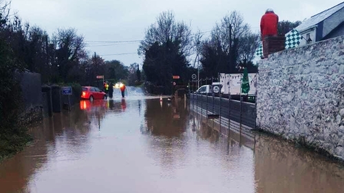 The Cooley Peninsula was severely affected by flooding in late 2023