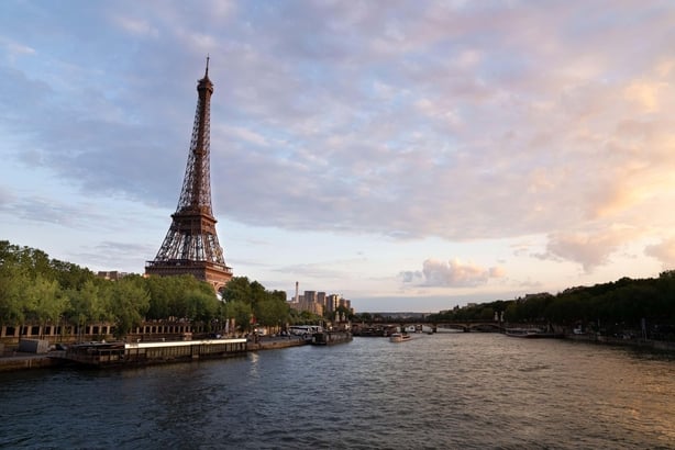 The Eiffel Tower in Paris