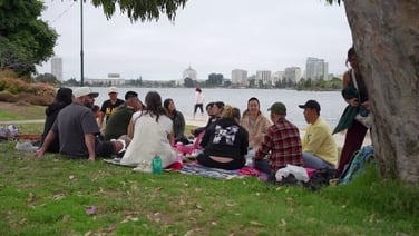 'What we need right now' - Support for Kamala Harris from home town of Oakland in California