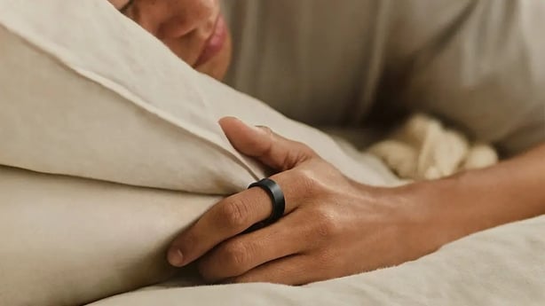 The Samsung Galaxy Ring can help track your sleep (Samsung/PA)