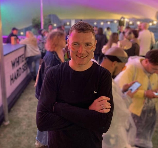 Domhnaill Harkin at Pride