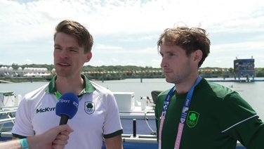 Paris 2024: Paul O'Donovan and Fintan McCarthy after their dominant heat victory