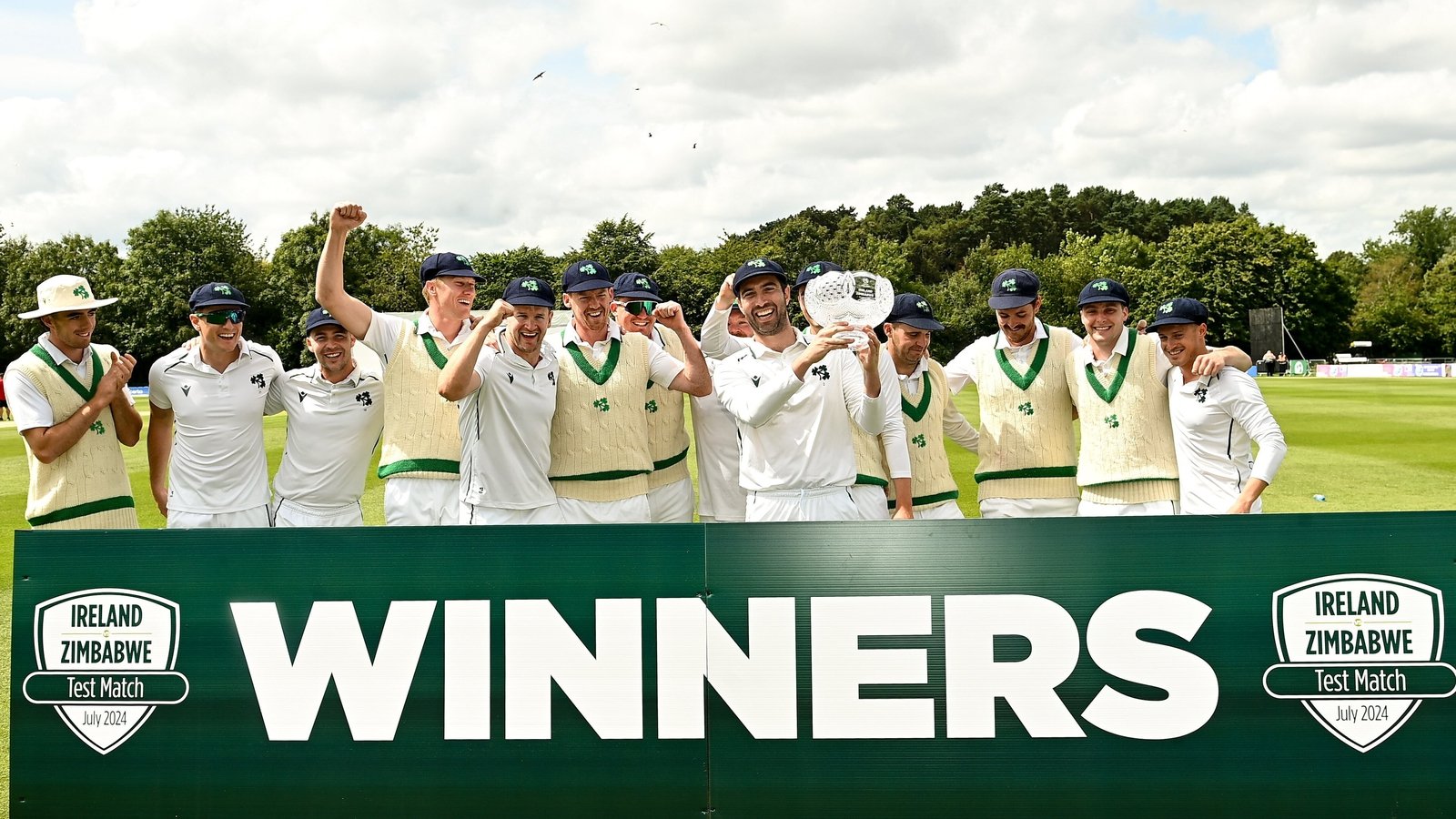 Tucker & McBrine lead Ireland to stirring Test victory