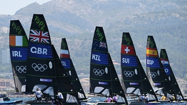 Paris 2024: Men's Skiff medal race is abandoned
