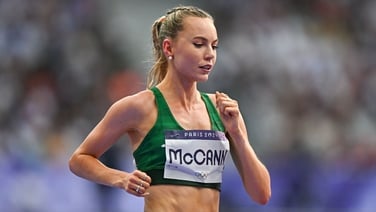 Paris 2024: McCann 'proud' of display after 5000m run