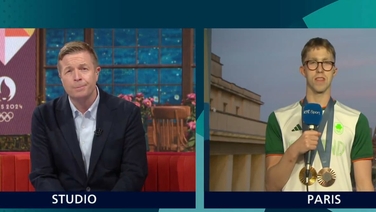 Paris 2024: Daniel Wiffen speaks to Darragh Maloney from Paris