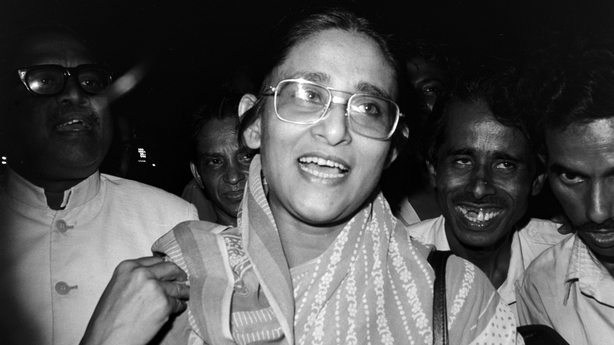 Sheikh Hasina pictured in 1981