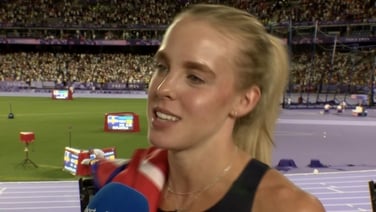 Paris 2024: Keely Hodgkinson interview with David Gillick
