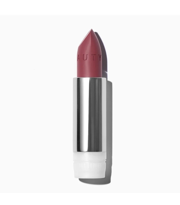 Matte deep berry lipstick