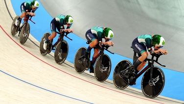 Paris 2024: Women's pursuit team react to their national record