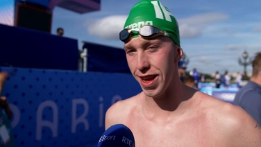 Daniel Wiffen planning 'to party' after first and last marathon swim