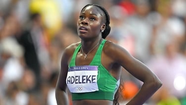 Rhasidat Adeleke reacts to coming fourth in Paris