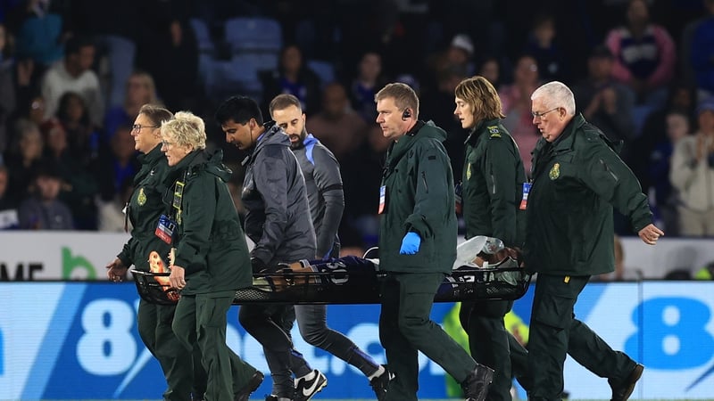 Bentancur was stretchered off in the 71st minute