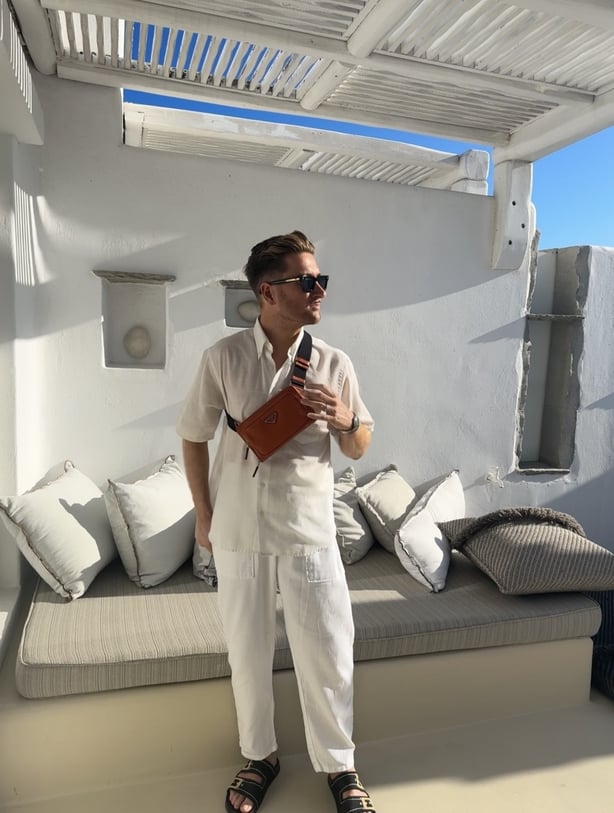 Rob Kenny in Mykonos