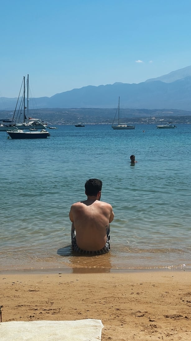Shane Cassidy in Chania