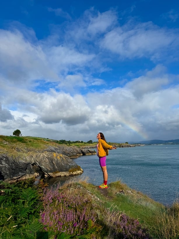 Glen beach cliff walk