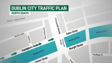 Dublin city traffic plan comes into effect