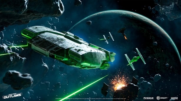 There's always time for a spaceship battle