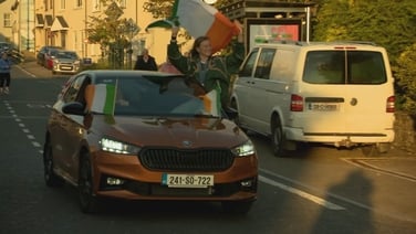 Hero's welcome for Olympian McSharry