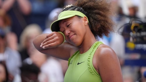 Tearful Osaka makes winning return to US Open