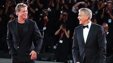 George Clooney and Brad Pitt bring the Hollywood glamour to Venice