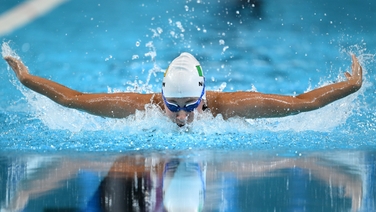 Paris 2024: Ní Riain celebrates a 'finally swim'