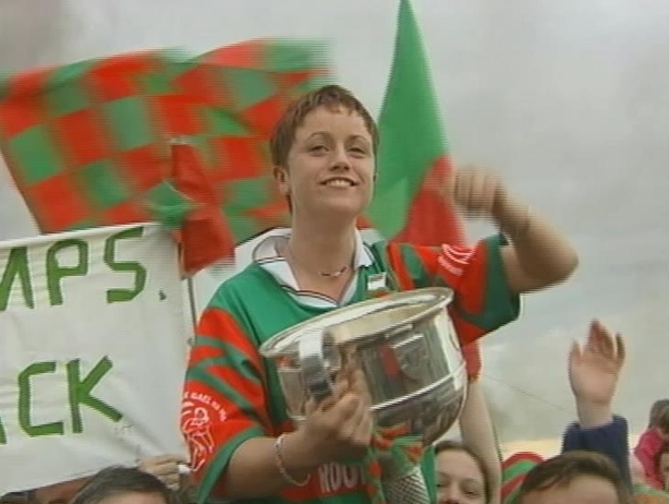 Mayo Team Captain Diane O'Hora, 1999