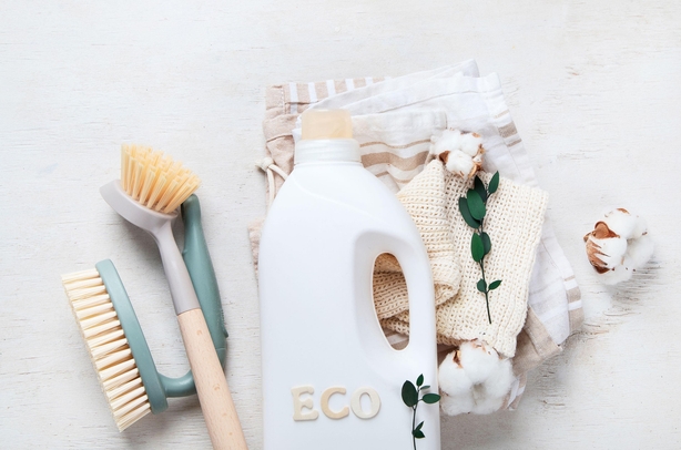 Eco-friendly brushes and cleaning products