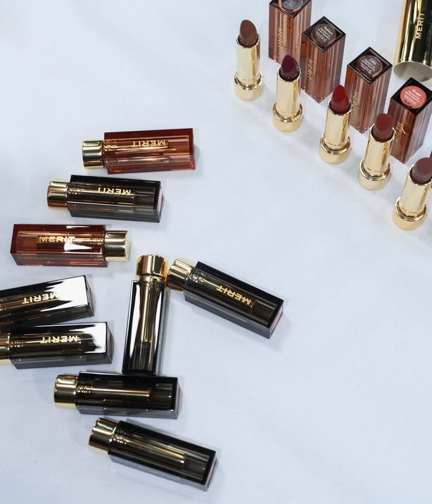 Lipsticks backstage at JW Anderson