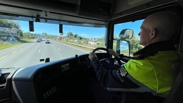 Gardaí use lorry to clamp down on dangerous driving