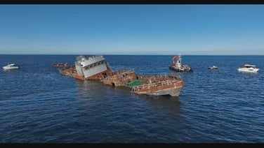 Smugglers' ship, MV Shingle, sunk off Mayo coast