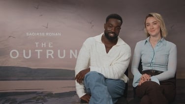 Saoirse Ronan and Paapa Essiedu star in The Outrun