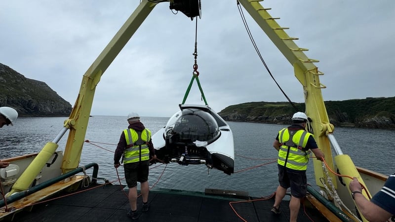 'Gamechanger' as Ireland's first commercial submarine starts work