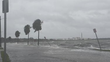 Hurricane Helene hits Florida
