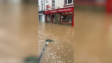 Flooding in Bantry causing businesses to be 'destroyed'