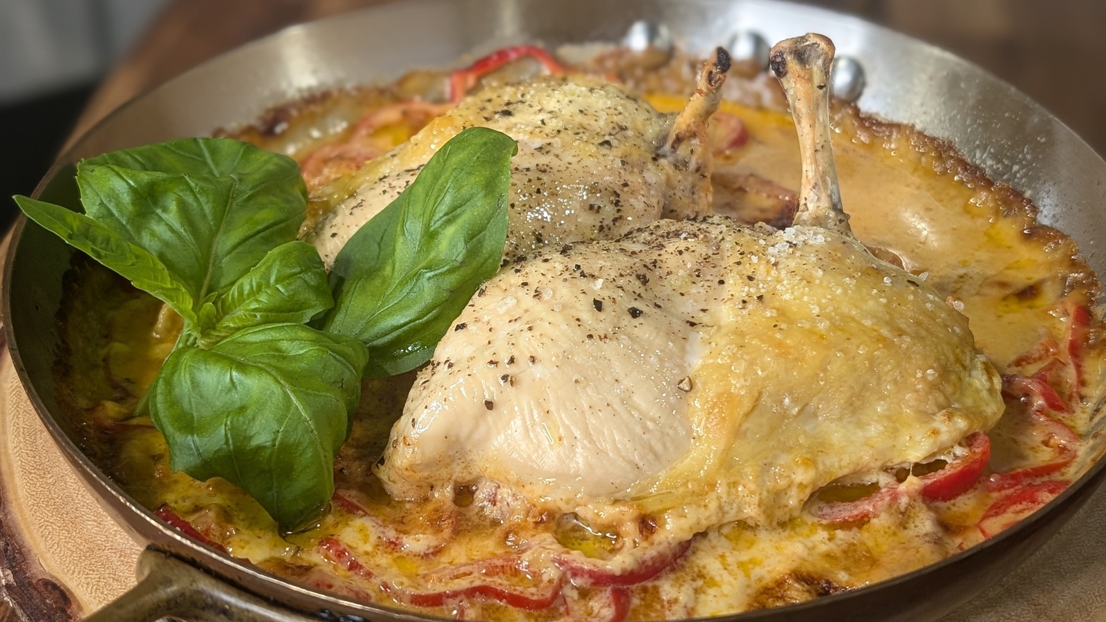 Paul Flynn&#x27;s chicken with red pepper: Today-image