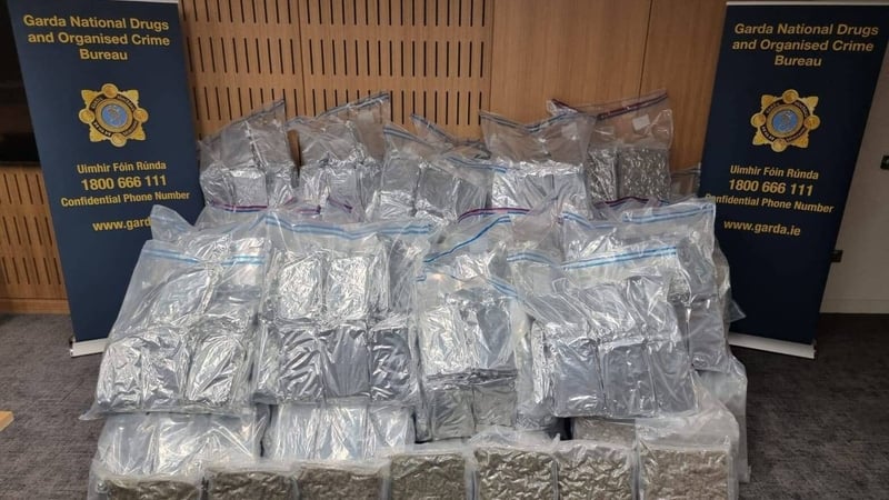 429kg of cannabis was seized by gardaí