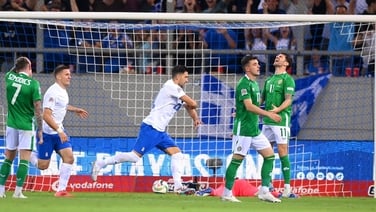 Nations League: Greece take the lead against Ireland