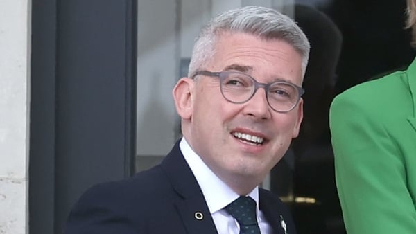 Niall Ó Donnghaile confirmed he had sent inappropriate text messages to two people