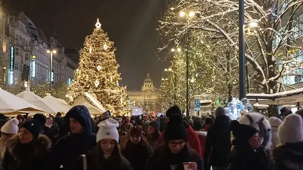 Prague at Christmas (Josie Clarke/PA)