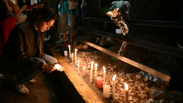 Fans hold vigil for One Direction's Liam Payne following his death at the age of 31