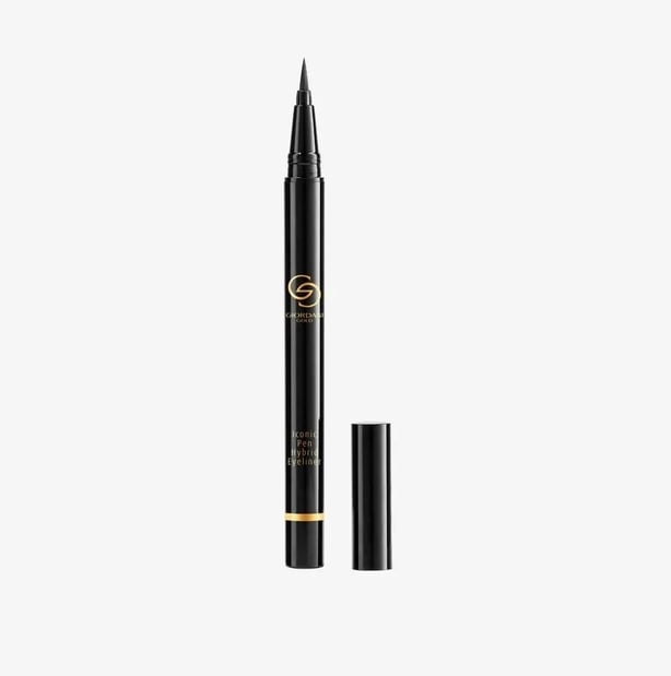 Liquid black eye liner
