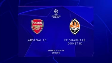 UEFA Champions League highlights | Arsenal 1-0 Shakhtar Donetsk