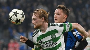 Scales earns plaudits after Celtic display at Atalanta