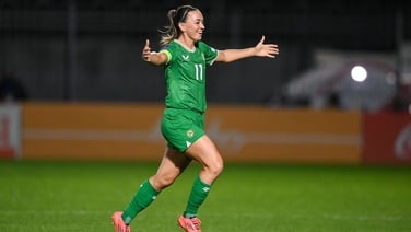 McCabe floats in Ireland's third goal from long range