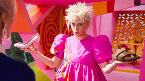 Actor Kate McKinnon as Weird Barbie in the 2023 movie, Barbie (Alamy/PA)