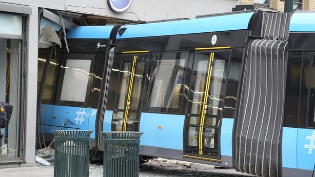 Four Injured As Tram Crashes Into Oslo Shop