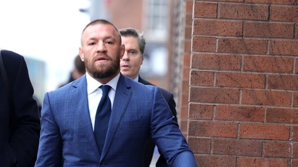 Conor McGregor pictured as he arrived at court this morning (Pic: RollingNews.ie)